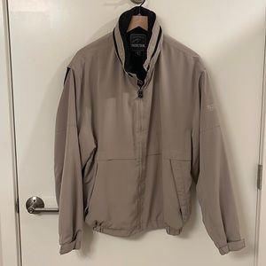 Men's Tan Zip Up Pacific Trail Tan Jacket Coat Size Large